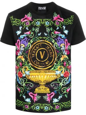 T-shirt Versace Jeans Couture svart