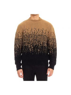 Moherowy sweter w grochy Salvatore Santoro