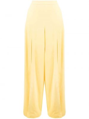 Pantaloni cu croială lejeră Etro galben