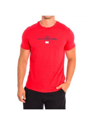 Koszulka z krótkim rękawem La Martina czerwona