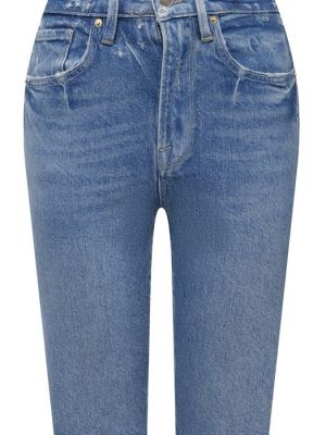 Синие джинсовые шорты Frame Denim