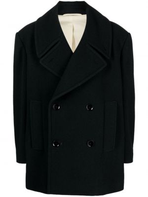 Gyapjú kabát Lemaire zöld