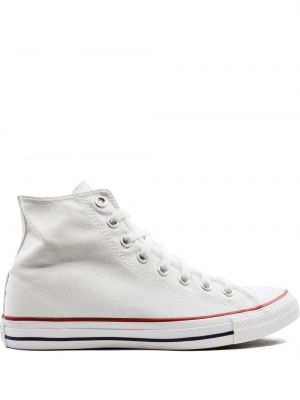 Sneakerși cu stele Converse alb