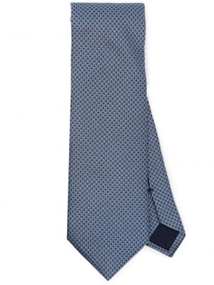 Žakarda zīda kaklasaite Corneliani zils