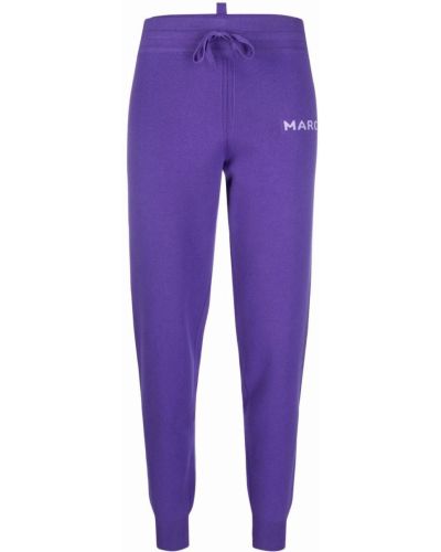 Sportovní kalhoty Marc Jacobs fialové