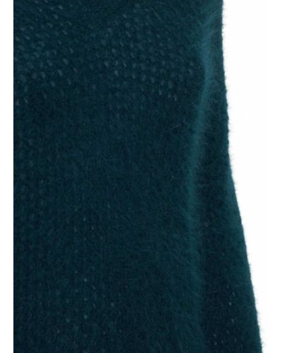Sweter z dekoltem w serek Alexandre Vauthier zielony