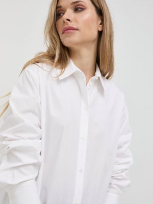 Bombažna srajca Karl Lagerfeld bela