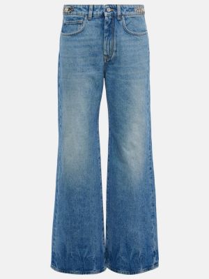 Jeans bootcut Rabanne bleu