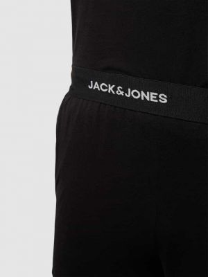 Piżama Jack & Jones czarna