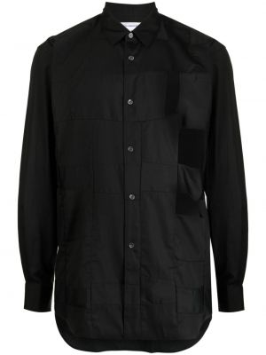 Βαμβακερό πουκάμισο Comme Des Garçons Shirt μαύρο