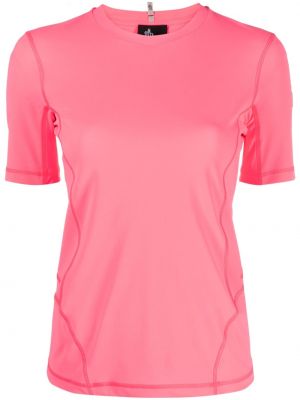Тениска Moncler Grenoble розово