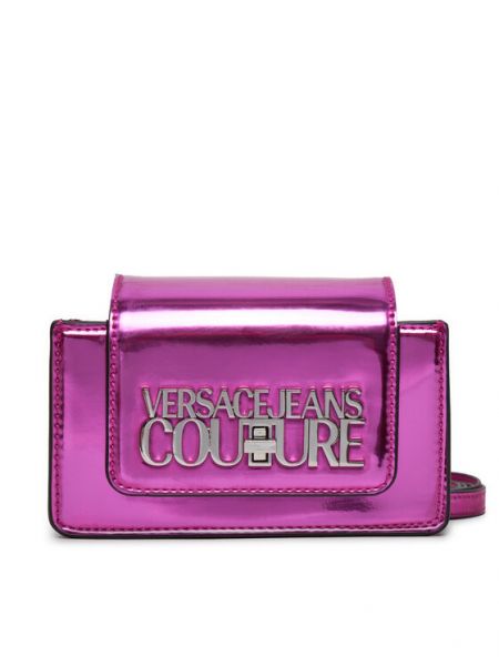 Rankinė per petį Versace Jeans Couture rožinė