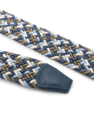 Pletený pásek Anderson's modrý
