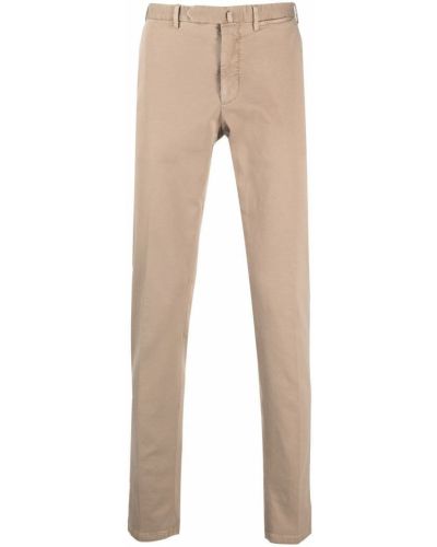 Pantaloni chino slim fit Dell'oglio beige