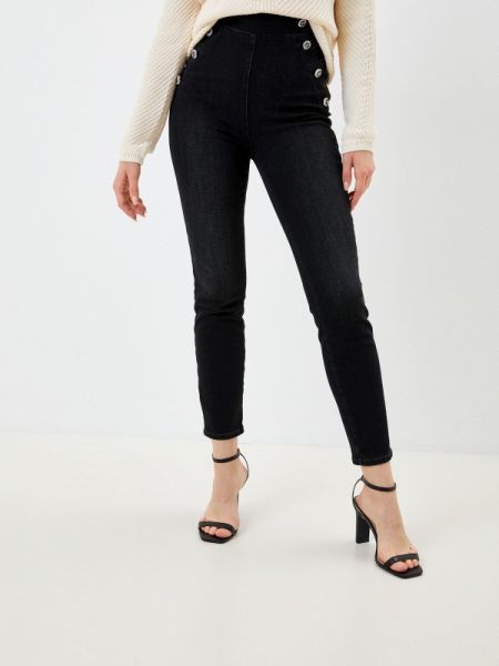 Джинсовые зауженные джинсы Guess Jeans, черные