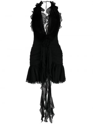 Коктейлна рокля без ръкави Blumarine черно