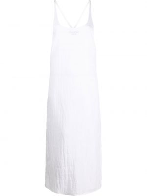 Джинсовое платье миди Calvin Klein Jeans, белое