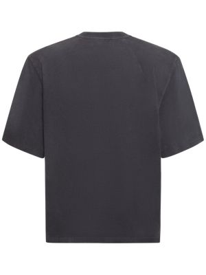 Camiseta de algodón Entire Studios negro