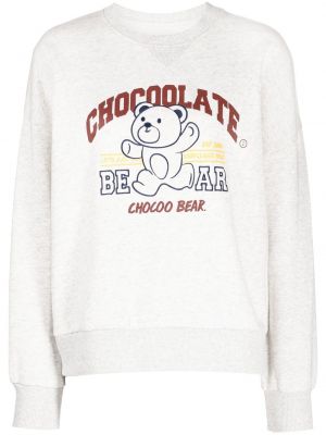 Sweatshirt Chocoolate grå