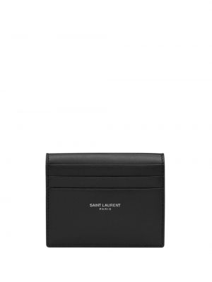 Reverzibilna denarnica Saint Laurent črna