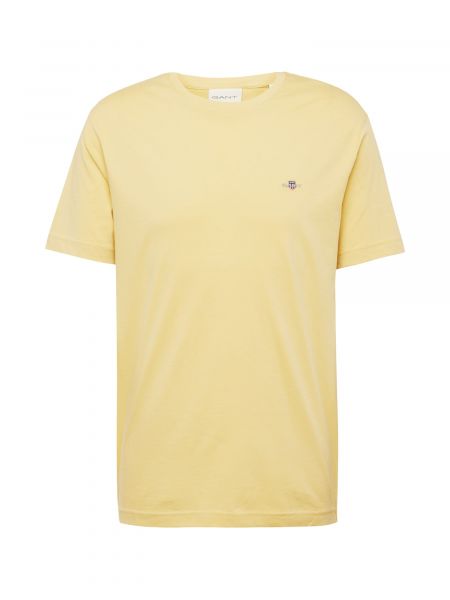 Тениска Gant жълто