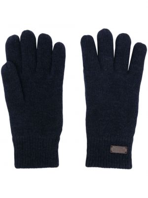 Rękawiczki Barbour niebieskie