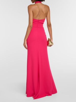 Μάξι φόρεμα Elie Saab ροζ