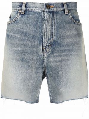 Jeansshorts Saint Laurent blå