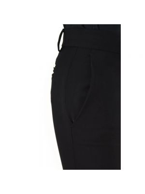 Pantalones chinos con botones de lana Dsquared2 negro