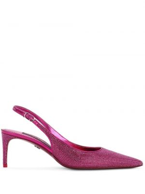 Slingback pumps Dolce & Gabbana pink