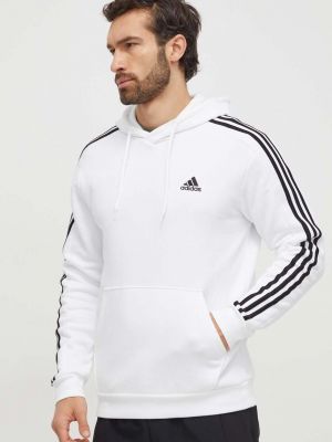 Hoodie s kapuljačom Adidas bijela