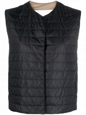 Prešívaná vesta Mackintosh čierna