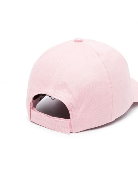 Cappello con visiera Ganni rosa