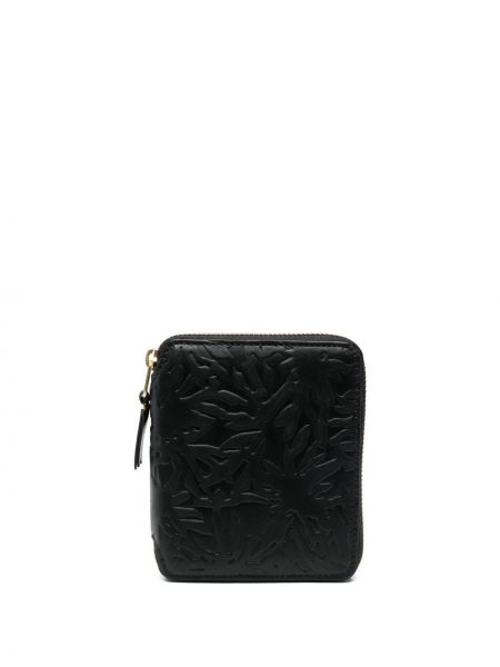 Portofel cu fermoar Comme Des Garçons Wallet negru