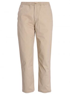Ruuduline puuvillased velvetist sirged püksid Polo Ralph Lauren