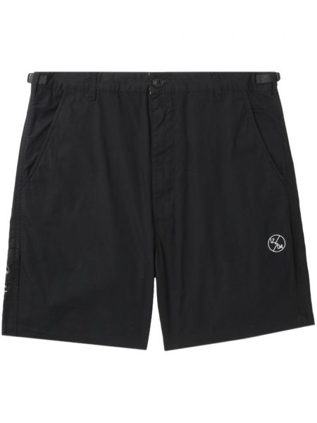 Bermuda kratke hlače s vezom Izzue crna