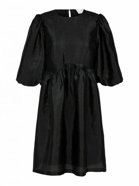 Sukienka koszulowa Selected Femme czarna