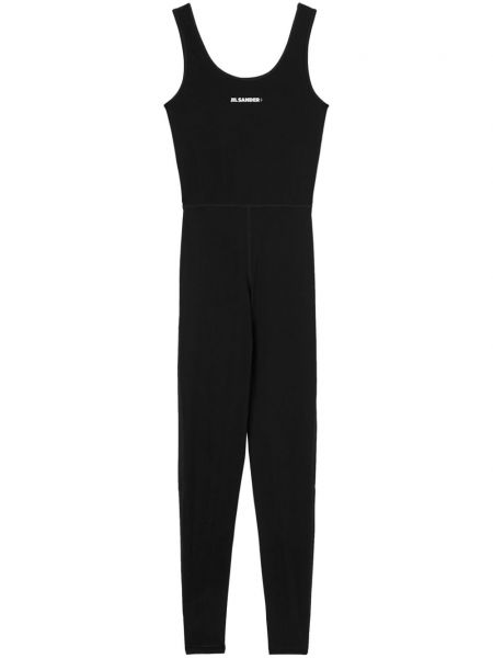 Ærmeløs overall Jil Sander sort