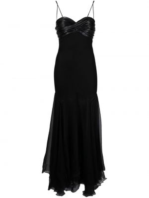 Μάξι φόρεμα Maria Lucia Hohan μαύρο
