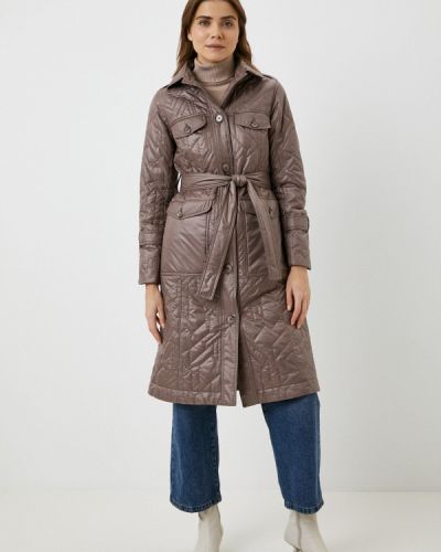Утепленная куртка D`imma, коричневая