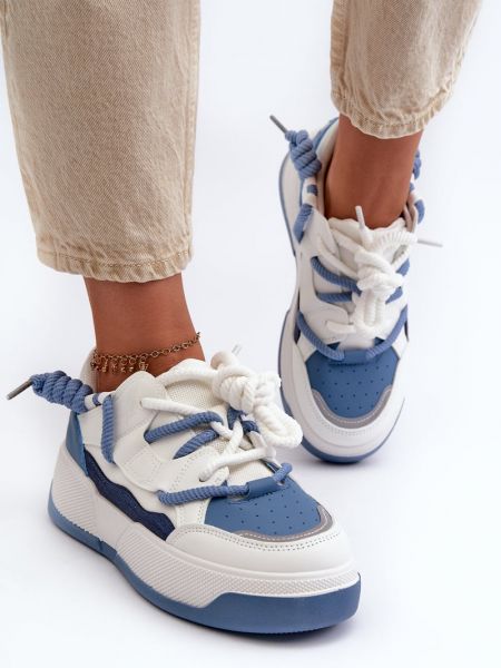 Sneakers με πλατφόρμα Kesi μπλε
