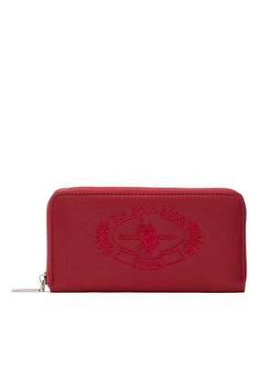Peňaženka U.s. Polo Assn. červená