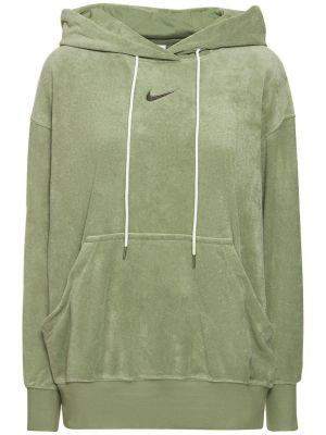 Oversized pulóver Nike sivá