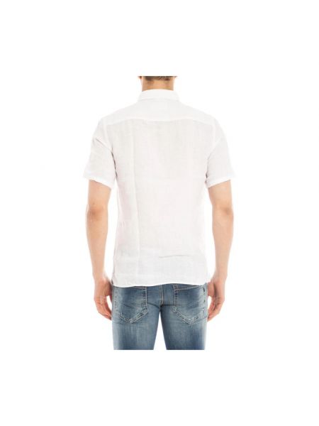 Camisa de algodón Cerruti 1881 blanco