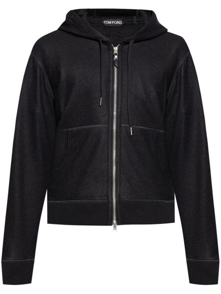 Kaşmir hoodie Tom Ford siyah