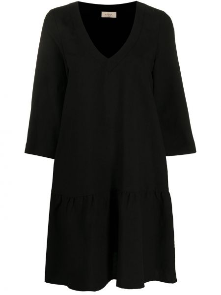 Платье с V-образным вырезом -туника Altea, черное