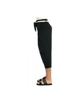 Pantalones plisados Manila Grace negro