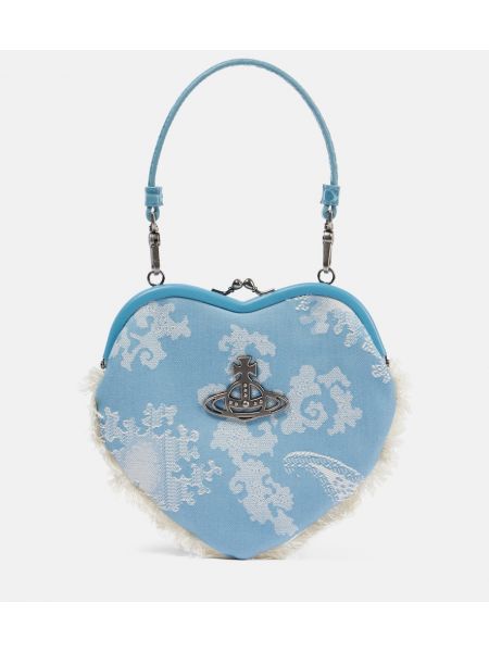 Жакардови чанта за ръка Vivienne Westwood