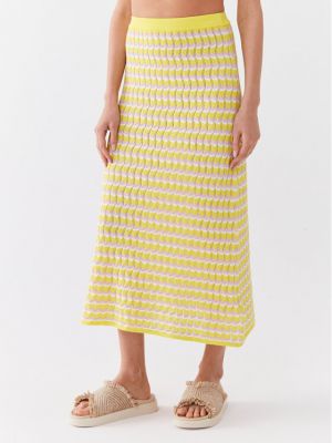 Midi suknja Seafolly žuta