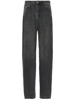 Straight leg jeans baggy Flâneur grigio